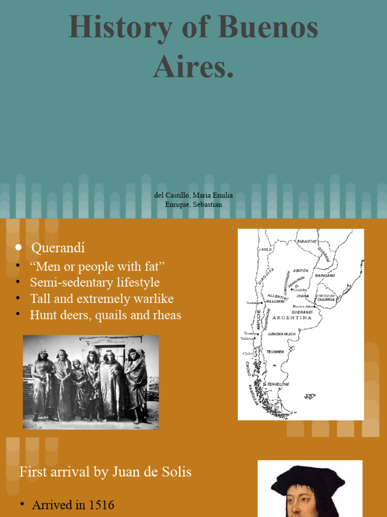 History of Buenos Aires PDF