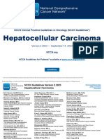 Hepatocellular Carcinoma: NCCN Clinical Practice Guidelines in Oncology (NCCN Guidelines)