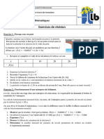 01-CCF1 Exercices de Révision