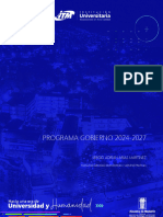 Propuesta de Programa Gobierno Municipio de Gomez Plata 2023