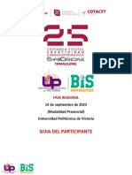 Guia Del Participante Fase Regional Cecit - Expociencias Tamaulipas 23 - Upv