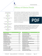 List of Virus and Bacteria That Chlorine Dioxide Kills