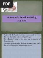 Active Stand Test Instructions for POTS | PDF