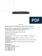 Mellanox Spectrum Spine Switch