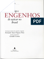 A ARQUITETURA DOS ENGENHOS. Antigos Engenhos Do Brasil. GOMES, Geraldo. 1994.