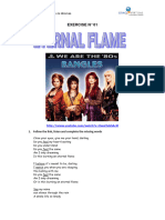 Exercise - 01-Song - Eternal - Flame - de La Cruz