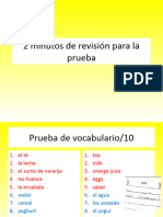 Lesson 2 Que Hambre 1.1 p.9 3-10-22