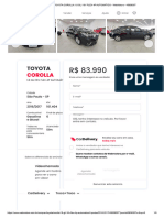 TOYOTA COROLLA 1.8 GLI 16V FLEX 4P AUTOMÁTICO - WebMotors - 45838357 - 83.000,00