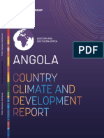 World Bank Group. 2022. Angola Country Climate and Development Report