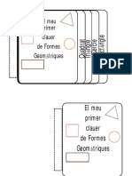 Mi Primer Llavero de Formas Geométricas