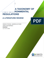 OECD - Towards A Taxonomy of Agri-Environmental Regulations