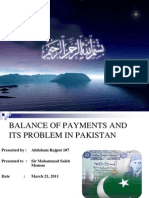 Balance of Payments of Pakistan (Presentation)