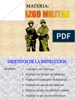 Presentacion de Liderazgo Militar
