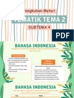 RANGKUMAN 2 SUBTEMA 4 Bahasa Indonesia