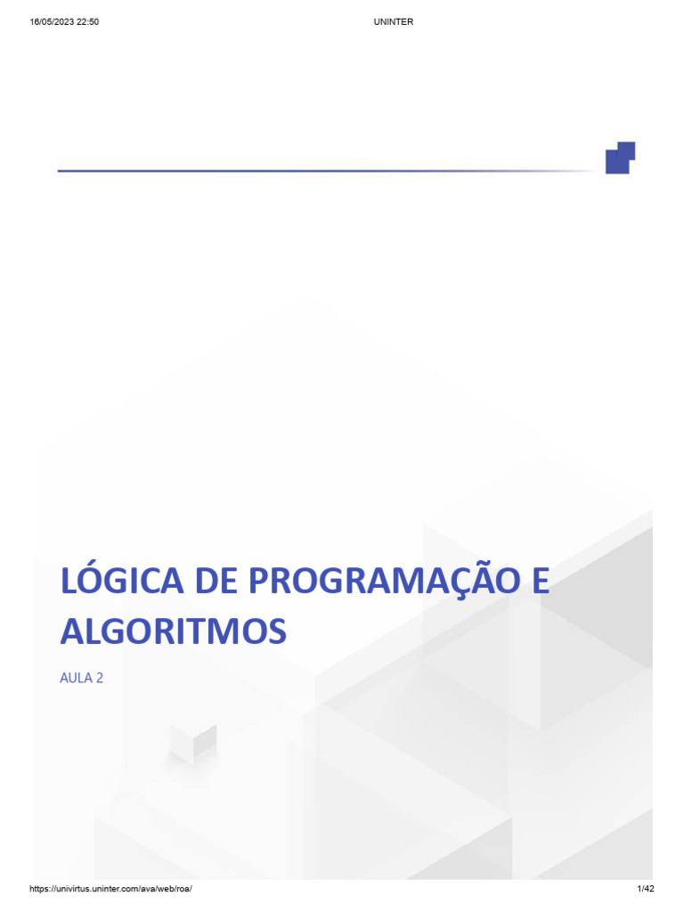 Introdução à Lógica de Programação em Python | PDF | Python (linguagem ...