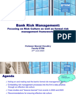 Bank Risk Management and Risk Culture 1689695752
