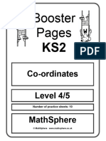 ks2 Booster Level 4 5 Co Ordinates