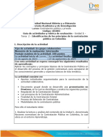 Guia de Actividades y Rúbrica de Evaluación Unidad 1 - Tarea 2 - Identificación de Los Principios de La Contratación
