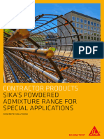 Glo Sika Concrete Contractor Products