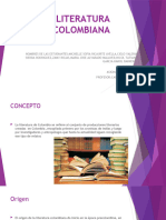 La Literatura Colombiana