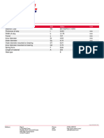 Product Attribute Ref. Value Unit: Part Number