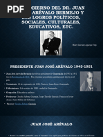 El Gobierno Del DR Juan JoséArévaloBermejo