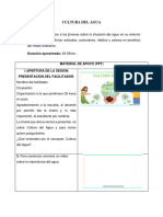 Manual Primaria - CULTURA DEL AGUA