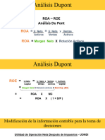 Analisis Dupont y Otros Indicadores