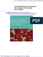 Clinical Laboratory Blood Banking and Transfusion Medicine Practices 1st Edition Johns Zundel Blessing Denesiuk Test Bank