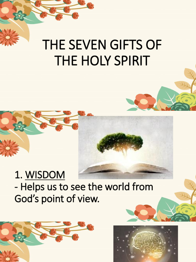 3 The Seven Gifts of The Holy Spirit PDF