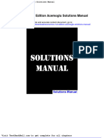 Economics 1st Edition Acemoglu Solutions Manual