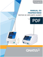 Manual Motor de Implante AVANTI AVT F S