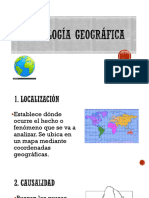 Metodología de La Geografía