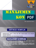 Manajemen Konflik Dan Teknik Lobbying PKD