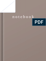 Digital Notebook-Portrait-Brown