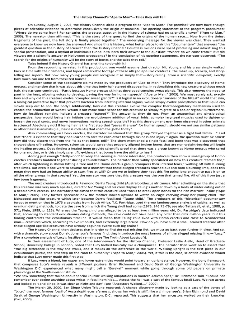Ape to man transcript download free pdf bipedalism