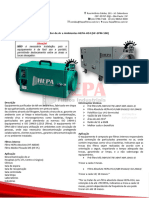Purificador de Ar e Ambientes HEPA-H14 - HF-EPM-100