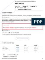 (M4-E1) Evaluación (Prueba) - Fundamentos de Control de Gestión