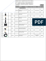 Lista de Precios ISV