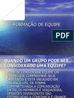 Formação de Equipe I