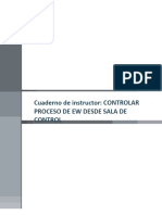 Cuaderno de Instructor Controlar Proceso de Ew Sala de Control