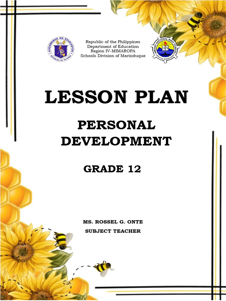 Folder Lesson Plan PDF