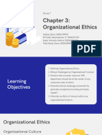 of Organizational Ethics