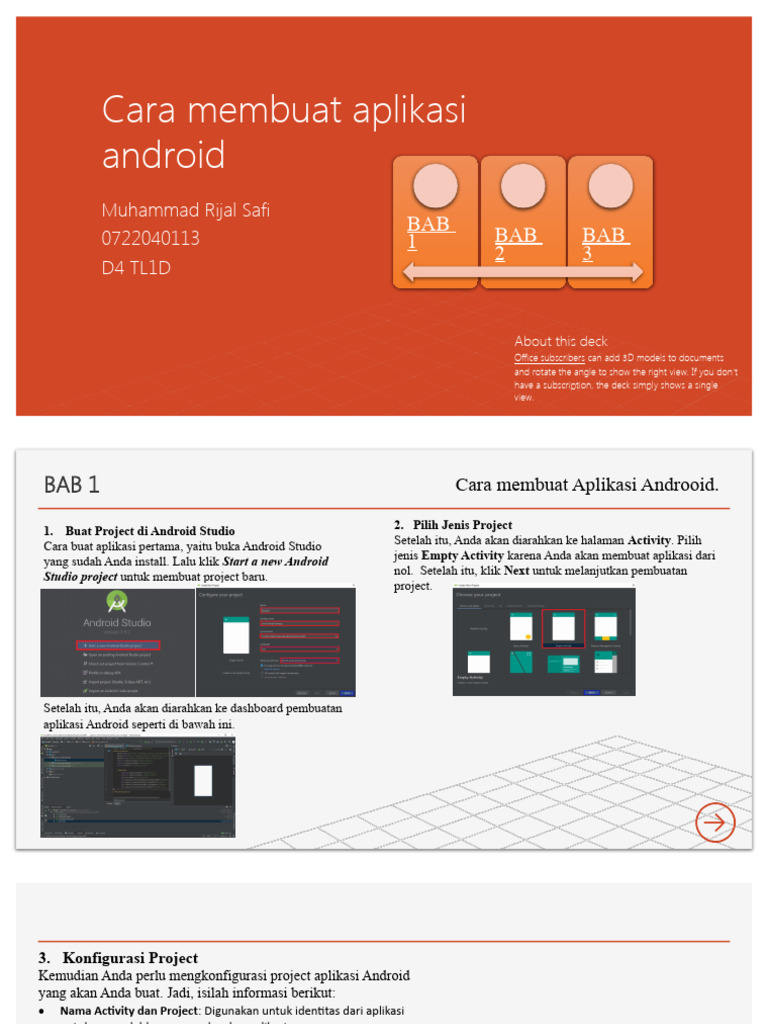 Cara Membuat Aplikasi Android Mudah | PDF