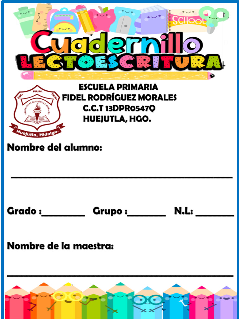Cuadernillo de Lectoescritura para Primaria | PDF