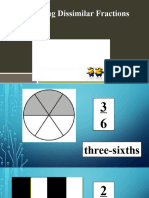 Arranging Dissimilar Fraction