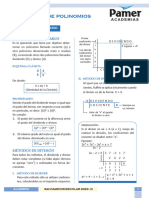 Álgebra - Reg 4 - División de Polinomios