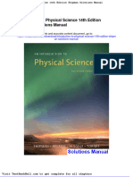 Introduction To Physical Science 14th Edition Shipman Solutions Manual
