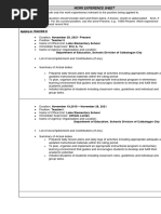 CS Form 212 Attachment Work Experience Sheet GABS Save As