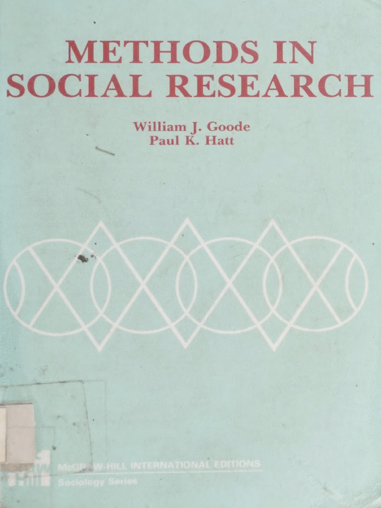 Methods in Social Research: Paul K. Hatt | PDF | Theory | Science